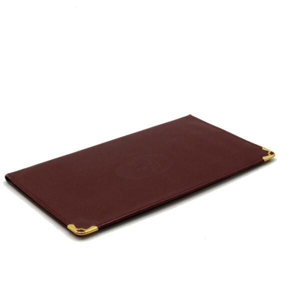 Cartier Embossed Logo Leather Bi-Fold Organizer Wallet CR-1118P-0014 - Picture 7 of 11